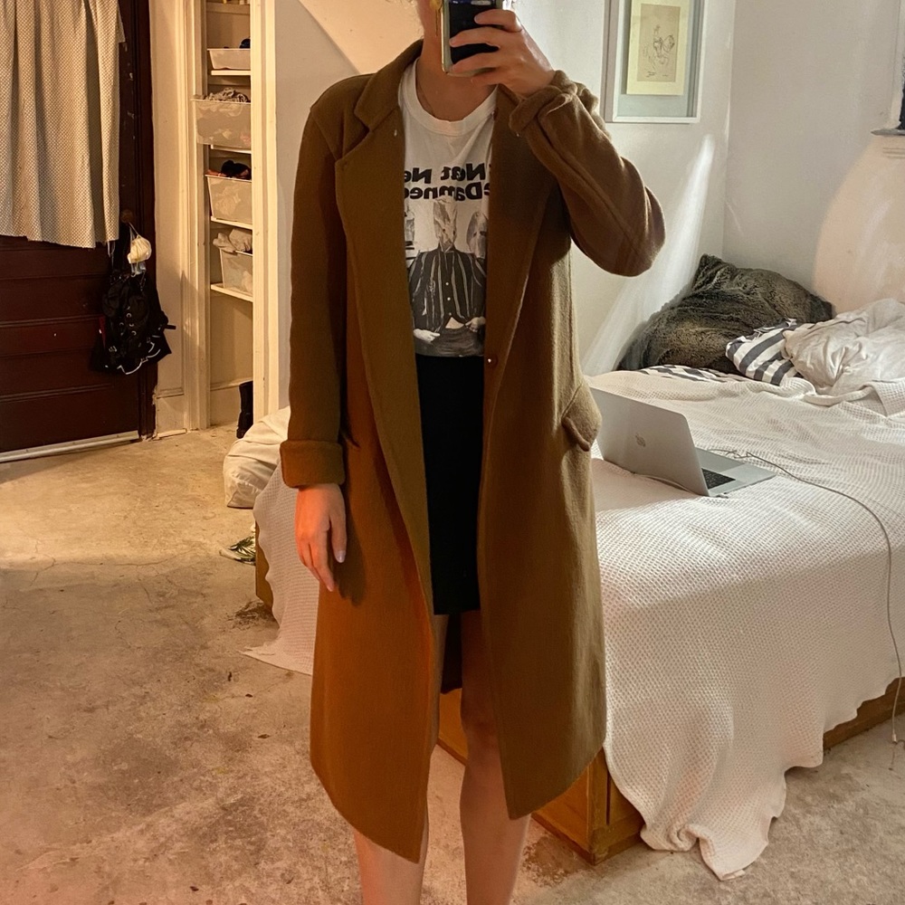 Donna Karan 3/4 Length Pea Coat
